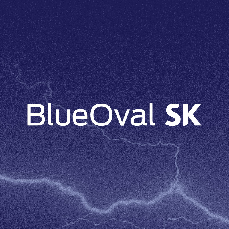 BlueOval SK logo